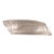 This stylistic rectangular tray is fashioned from aluminum with flared edges. It features a chiseled texture that is...