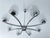 Metal Large Glass and Chrome Pendant Light from Kaiser-Leuchten, 1970s For Sale - Image 7 of 17