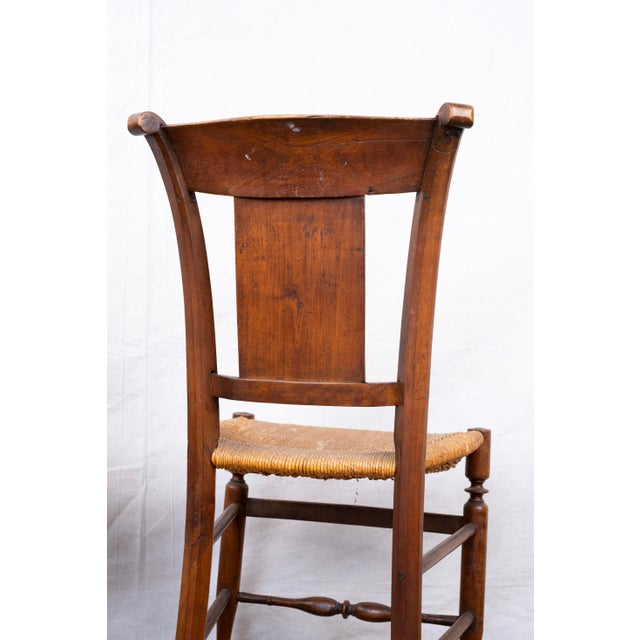 Pair of Antique Rush Seat Chairs For Sale - Image 12 of 12