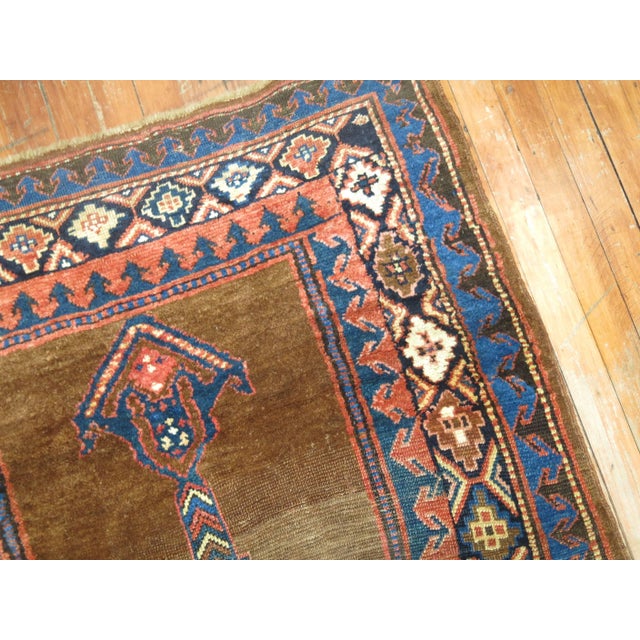 Textile Early 20th Century Zabihi Collection Persian Bakshaish Serab Tribal Runner - 3'6" x 11'9" For Sale - Image 7 of 10