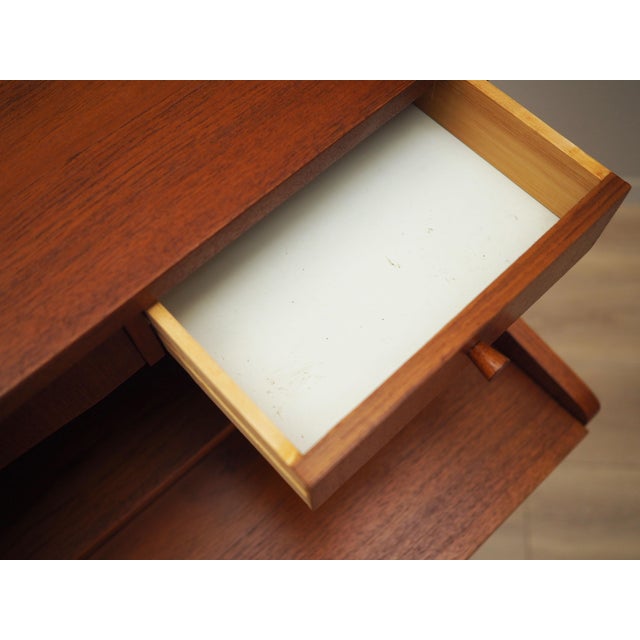 Vintage Danish Teak Secretary, 1970s For Sale - Image 10 of 17