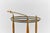 Mid-Century Modern Regency Style Serving Trolley in Smoked Glass and Wood, 1960s For Sale - Image 6 of 12