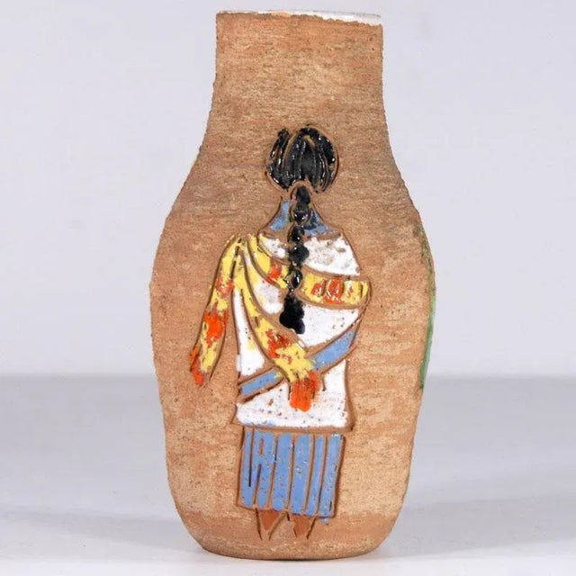 Italian Vase from Fratelli Fanciullacci, 1960s, in Very Good conditions. Designed 1960 to 1969 This piece has an...