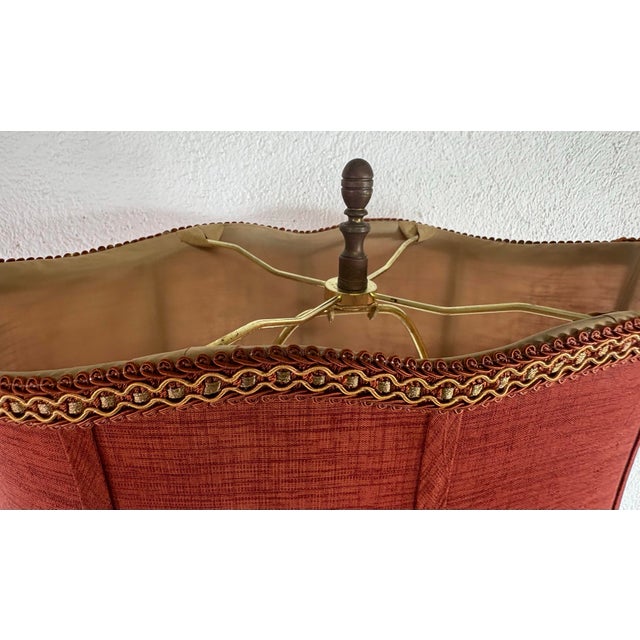 Early 20th Century French Porcelain Hand Painted Classical Lamp For Sale - Image 10 of 12