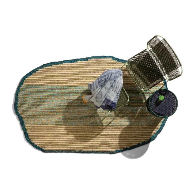 Metal Olive Cielo Footstool by Sebastian Herkner For Sale - Image 7 of 9