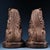 Late 19th Century Pair of Gilt Bronze Guardian Lion Figures, 9200g Total, Detailed Texture For Sale In Los Angeles - Image 6 of 10