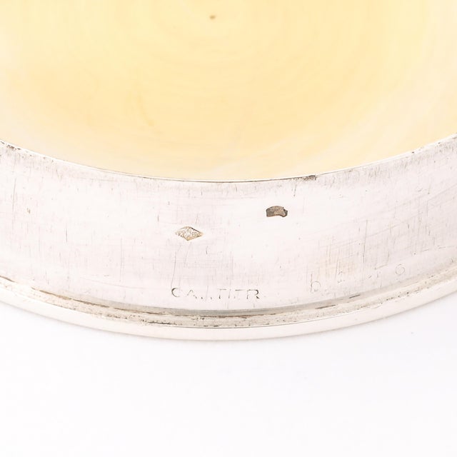 Silver Art Deco Minimal Sterling Silver Pill Box For Sale - Image 8 of 14