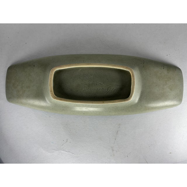 Large Decorative Stoneware Platter by Einar Johansen for Søholm, Denmark, 1960s For Sale - Image 8 of 10