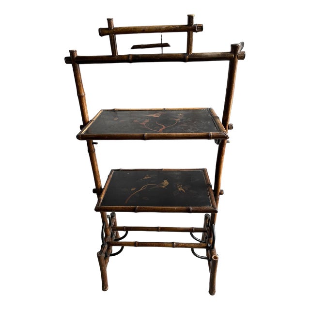 Napoleon III Bamboo Tea Table For Sale