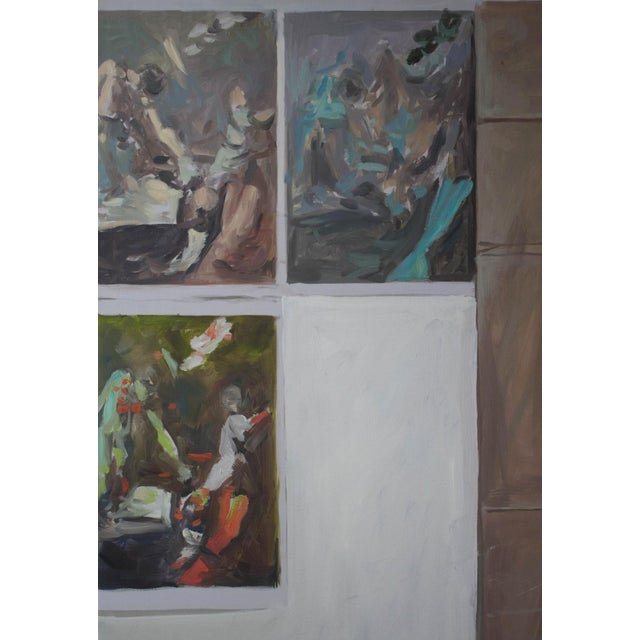 Agnieszka Staak-Janczarska, Still Life with a Flutist, 2018, Oil on Canvas For Sale - Image 9 of 10