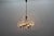Mid-Century Murano Glass and Brass Chandelier from Barovier & Toso, Italy, 1940s For Sale - Image 16 of 18