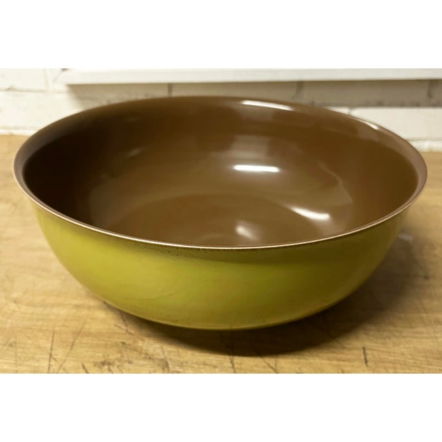 Large Chinese Two Tone Glazed Porcelain Bowl For Sale In New York - Image 6 of 7