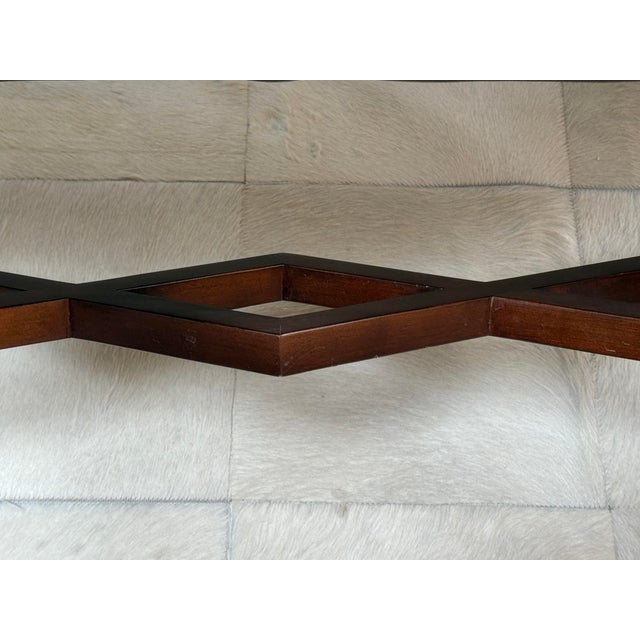 Tan John Hutton for Donghia Design Bench For Sale - Image 8 of 12