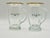 Mid 20th Century Mid 20th Century Clear Glass Irish Coffee Mugs- A Pair For Sale - Image 5 of 5