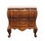 French White of Mebane Lorraine IV Collection Solid Cherry 25" Two Drawer Bombe Chest Nightstand For Sale - Image 3 of 13