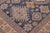 Shabby Chic Bohemian Kazak Tribal Light Blue/Beige Wool Rug - 4'0''x6'1'' For Sale - Image 3 of 10