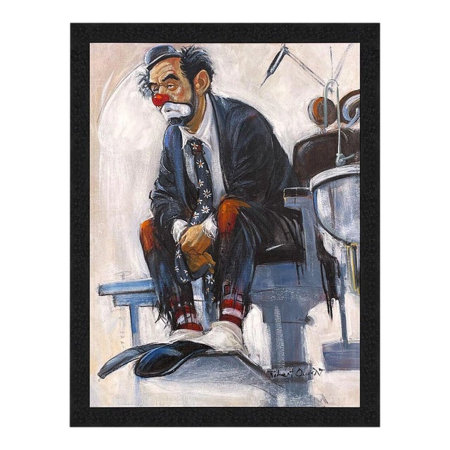 Late 20th Century Clowning the Dentist, Robert Owen (b. 1930) For Sale