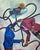 Three-Ni-Ty, Surrealism Painting by Macaulay Barnabas (2025) Acrylic on Canvas For Sale