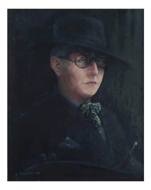 George Willott, Self Portrait, 1944, Oil on Canvas
