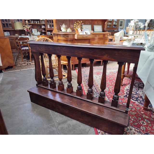 Antique Wooden Balustrade, 1890s For Sale - Image 9 of 11