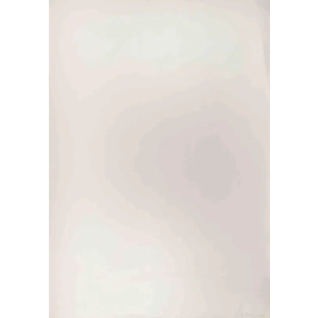 Red glove - Guanto rosso is a beautiful burnt Sienna color etching on paper, realized in 1972 by the Italian artist...