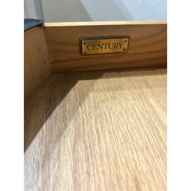 Century Furniture 1990s Century Furniture Biedermeier Style Mahogany Desk For Sale - Image 4 of 9