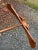 Mid-Century Modern Pair of Mid 20th Century Mod Fratelli Reguitti Italian Dovetail Wooden Hanger W Pole For Sale - Image 3 of 12