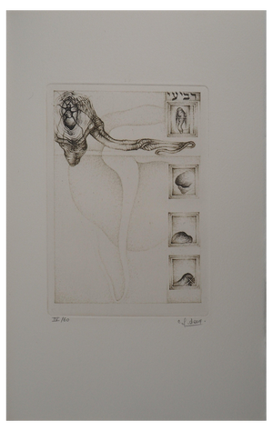 Fred Deux, Fourth Degrees, Original Engraving