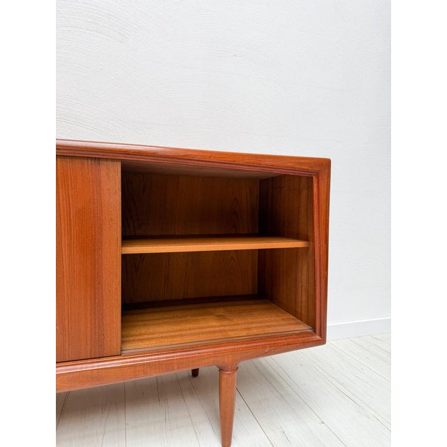 Brown Mid-Century Danish Teak Sideboard by Axel Christensen for Aco Møbler, 1960s For Sale - Image 8 of 16