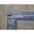 Traditional 1940 Ash Gray Antique Chinese Inspired Open Field Wool Hand Knotted Rug 9'1"x12'1" For Sale - Image 3 of 11