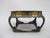 Japanese Hina Doll Black & Gold Floral Lacquer Display Stand Set For Sale - Image 4 of 14