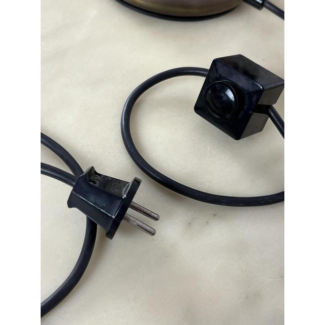 Murano Glass Table Lamps by F. Fabbian, 1970s, Set of 3 For Sale - Image 13 of 14