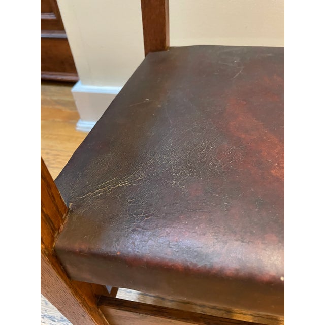Gustave Stickley Children's Arts & Crafts Chair For Sale - Image 11 of 12