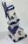 English Holland Flow Blue Delft Windmill Figurine For Sale - Image 3 of 14