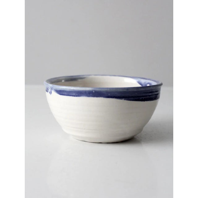 Vintage Studio Pottery Bowl For Sale - Image 4 of 9