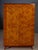 Mid-Century Modern Vintage Wardrobe in Burl Wood Veneer, Czechoslovakia, 1970 For Sale - Image 3 of 18
