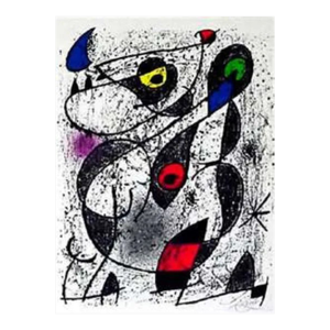 Joan Miro Original Lithograph Indelible 2 1972