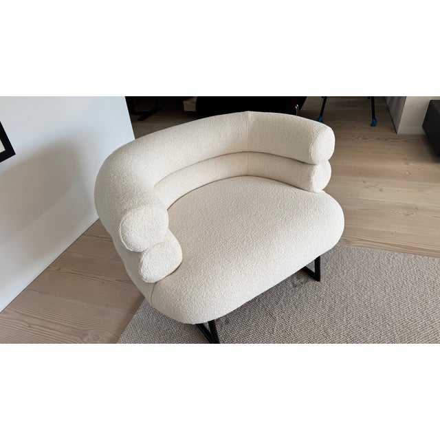 Bibendum Style Armchair in Wool Bouclé, 2009 For Sale - Image 14 of 14