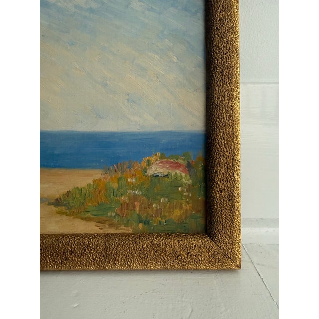 Nautical Impressionist Sailboat Oil Painting Circa 1920-1940 For Sale - Image 3 of 11
