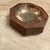 Mexican William Spratling Octagonal Wood Silver Dish Mid-Century Mexican Modernism For Sale - Image 3 of 8