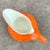 Vintage Mid-Century Modern Orange Speckle Creamer For Sale - Image 4 of 11