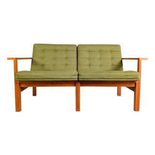 Teak Sofa by Ole Gjerlov Knudson & Torben Lind for France & Søn / France & Daverkosen For Sale