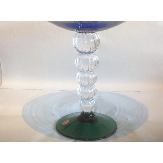 Murano Glass Cake Stand, 1970s For Sale - Image 4 of 12