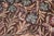 Textile Shabby Chic 1990's Pak-Persian Brown/Green Wool Round Rug- 7'11'' X 8'0'' For Sale - Image 7 of 9