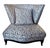 This exceptionally luxurious pair of mid-century modern lounge chairs was created by Donghia, a premier American...