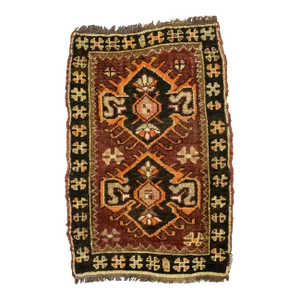 Vintage Mini Turkish Wool Rug