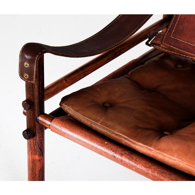 1970s Vintage Sirocco Easy Chair by Arne Norell, 1970s For Sale - Image 5 of 12