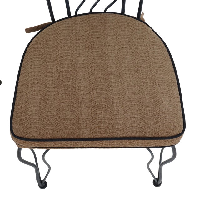 Mid 20th Century Pair of Iron Sun Chairs For Sale In Philadelphia - Image 6 of 6
