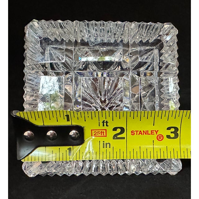 1970s Waterford Crystal Pyramid Paperweight For Sale - Image 11 of 12