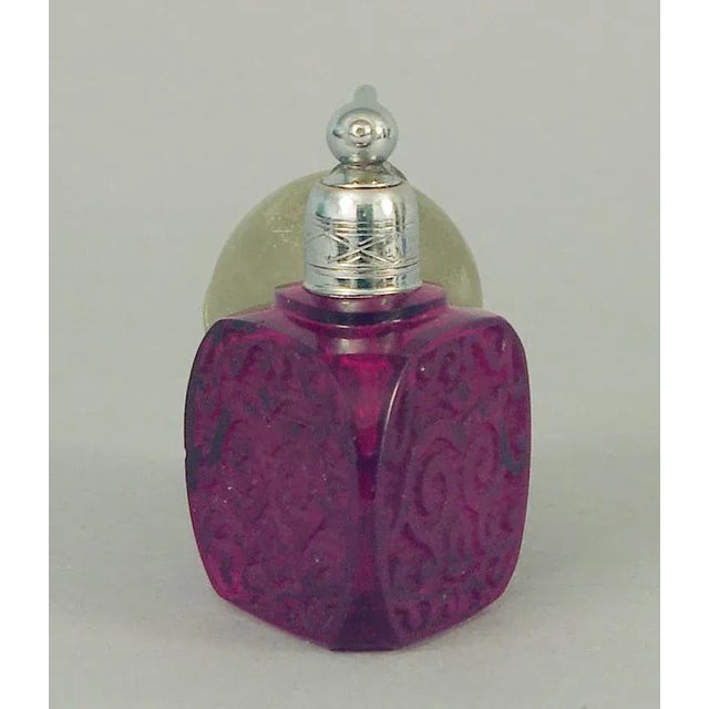 A dazzling example of superior glasswork by Czechoslovakian masters of the art. Offered with its original fittings and...